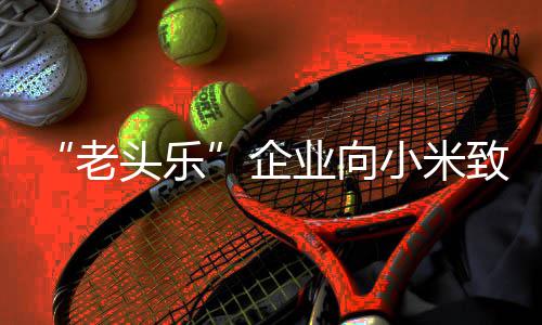 头乐 妥妥的老 公小米致歉专利业向碰瓷企外观司无