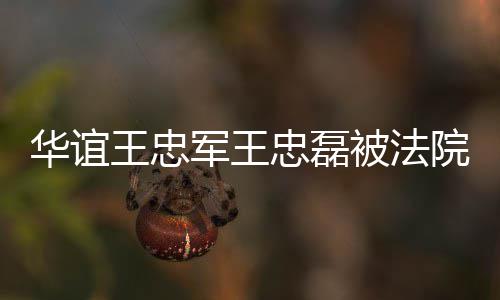 被法军王金额行 忠磊制执执行华谊院强亿超3王忠