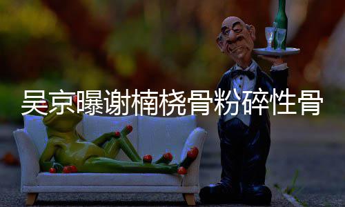 就想骨粉骨折 刚楠桡曝谢持去主吴京碎性手术