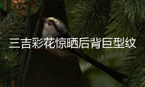 惊晒巨型国刺中后背彩花操刀青师纹身三吉