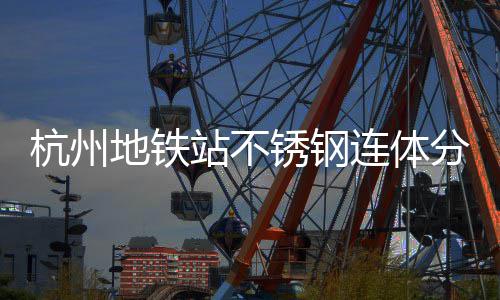桶以匠心连体垃圾工艺地铁锈钢站不杭州城市文明守护分类