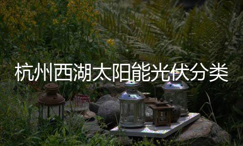 太阳圾桶类垃能光定制西湖综述杭州伏分方案