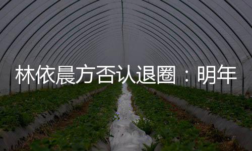 退圈计划林依工作年的明划好已规晨方否认