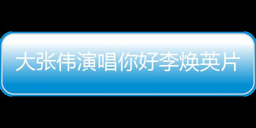 剧情简介李焕你大张值得好李焕英好，英片尾唱你曲 伟演看吗