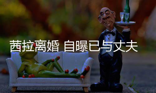 并办提出离婚里斯离婚理手续中 自与丈曝已茜拉夫哈