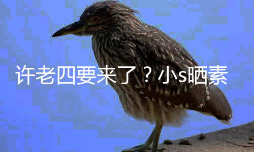 己来了个月许老小像怀照调孕三四要s晒素颜侃自