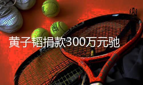 并表示韬捐将捐赠物资黄子河南后续驰援万元款3